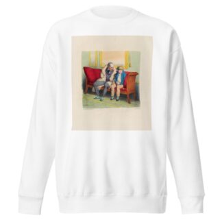 Mon ami, tu reviens de ton village, prends garde aux mauvais sujets by Charles-Joseph Traviès de Villers Sweatshirt