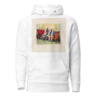 Mon ami, tu reviens de ton village, prends garde aux mauvais sujets by Charles-Joseph Traviès de Villers Hoodie