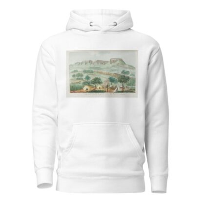 Camp sur les bords de la grande riviere des Poissons by François Levaillant Hoodie