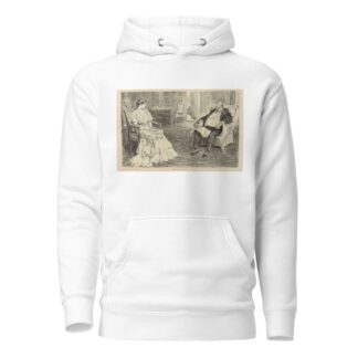 Time for reflection by Charles Dana Gibson Hoodie
