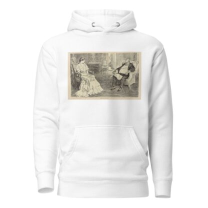 Time for reflection by Charles Dana Gibson Hoodie