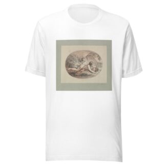 Woman Reclining upon a Jar from which Water is Pouring by Georges William Thornley T-Shirt