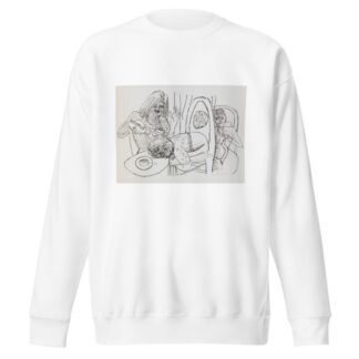 I don’t want to eat my Soup, plate 6 from the portfolio ‘Day and Dream’ by Max Beckmann Sweatshirt