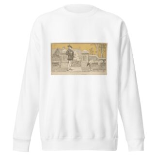 The seven ages of man Pl.3 by Walter Launt Palmer Sweatshirt