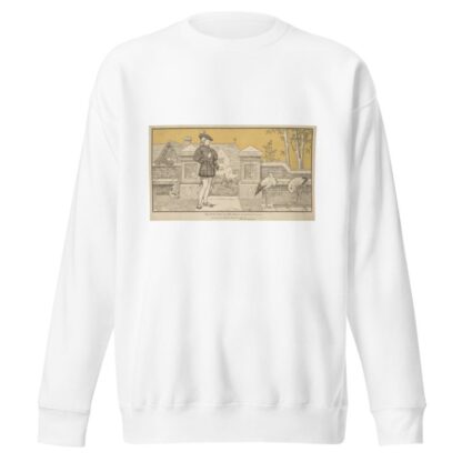 The seven ages of man Pl.3 by Walter Launt Palmer Sweatshirt