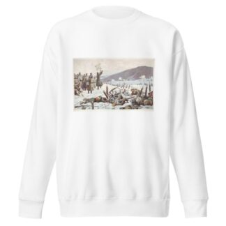 From the battles in the Carpathians, memories from the trenches 6 by Carl Benesch Sweatshirt