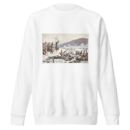 From the battles in the Carpathians, memories from the trenches 6 by Carl Benesch Sweatshirt