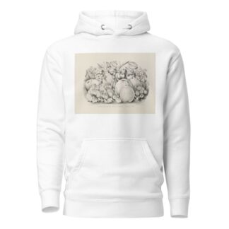 American summer fruits by Currier & Ives. Hoodie