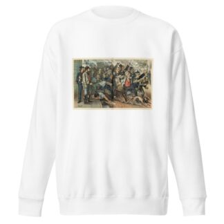 ‘Stop thief!’ by Bernhard Gillam Sweatshirt