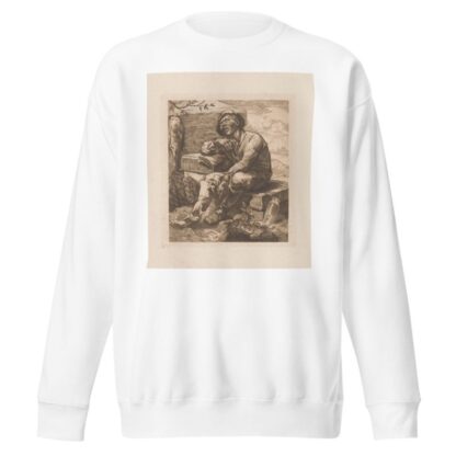 Slapende polderjongen by Johannes Josephus Aarts Sweatshirt