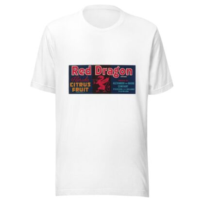 Red Dragon Brand Florida Citrus Fruit Label by Anonymous T-Shirt