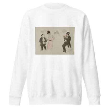 Un petit Tango ! Louise Balty, Fordyce, Maurice Bertrand by Georges Goursat (Sem) Sweatshirt