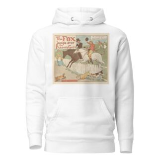 The Fox jumps over the Parson’s gate Pl.1 by Randolph Caldecott Hoodie