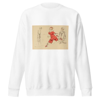Femme en costume de bain rouge by Georges Goursat (Sem) Sweatshirt