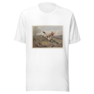 Fox Hunting; Fores’s Hunting Casualties – A Mutual Determination by Henry Thomas Alken T-Shirt