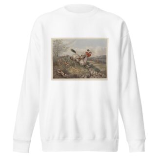 Fox Hunting; Fores’s Hunting Casualties – A Mutual Determination by Henry Thomas Alken Sweatshirt