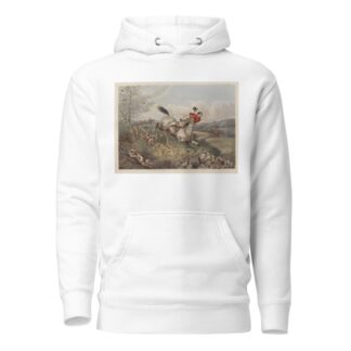 Fox Hunting; Fores’s Hunting Casualties – A Mutual Determination by Henry Thomas Alken Hoodie