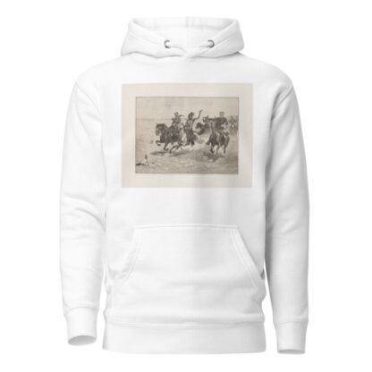 Arrest of a Blackfeet murderer by Frederic Remington Hoodie