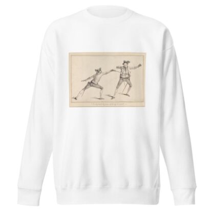 De la Parade de Prime sur le Coup de Seconde by James Gwin Sweatshirt