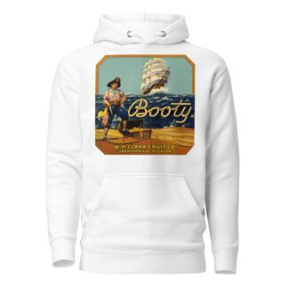 Label for Booty by Anonymous Hoodie