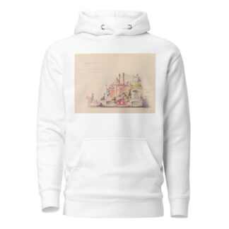 Char du XXe arrondissement – Père Lachaise – Four crématoire – Bassin de la Dhuis by Jean Crotat Hoodie