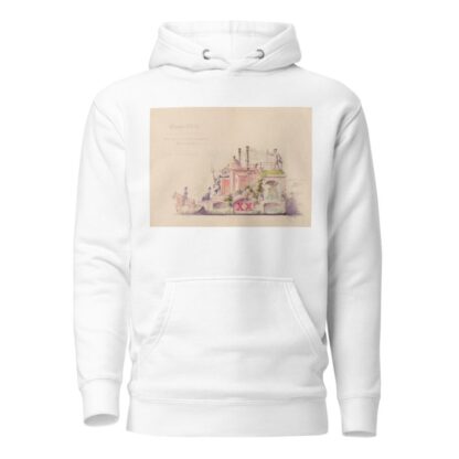 Char du XXe arrondissement – Père Lachaise – Four crématoire – Bassin de la Dhuis by Jean Crotat Hoodie