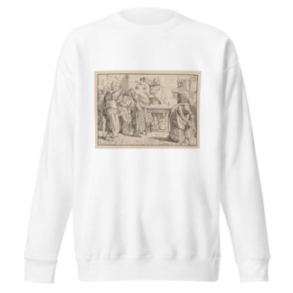 Le voici arrivé Il va droit au cabaret by Alexandre Désiré Collette Sweatshirt