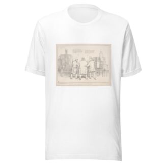 The hopposition ‘buses! by John Doyle T-Shirt