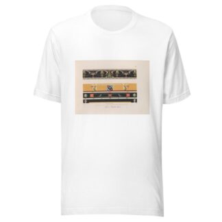 Ornamente aller klassischen Kunst-Epochen nach den Originalien in ihren eigenthümlichen Farben Pl.040 by Wilhelm Zahn T-Shirt