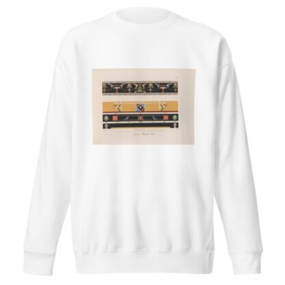 Ornamente aller klassischen Kunst-Epochen nach den Originalien in ihren eigenthümlichen Farben Pl.040 by Wilhelm Zahn Sweatshirt