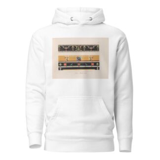 Ornamente aller klassischen Kunst-Epochen nach den Originalien in ihren eigenthümlichen Farben Pl.040 by Wilhelm Zahn Hoodie