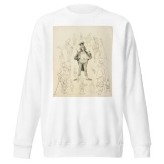 Trying to look neutral by William Henry Walker Sweatshirt