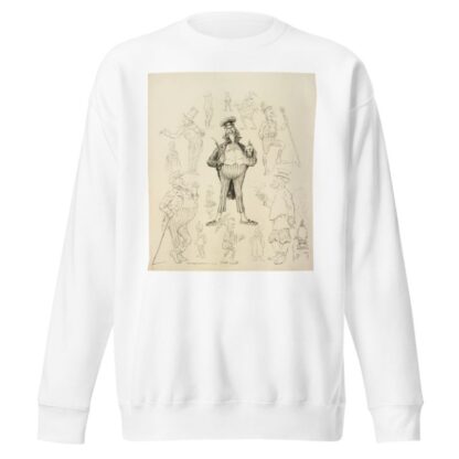 Trying to look neutral by William Henry Walker Sweatshirt
