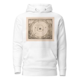 Hemelkaart van het stelsel van Aratus Planisphaerium by Peter Schenk the Elder Hoodie