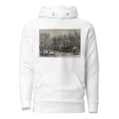 Picking Peaches in Delaware by Winslow Homer Hoodie