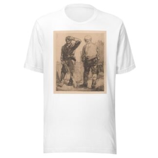 Twee arbeiders by Johannes Josephus Aarts T-Shirt