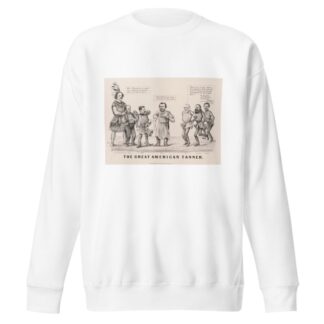 The great American tanner by John Cameron Sweatshirt