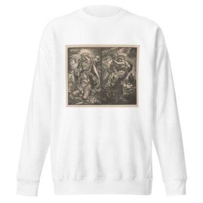 Twee voorstellingen met De Dood by Johannes Josephus Aarts Sweatshirt