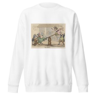 The poll by Thomas Rowlandson Sweatshirt
