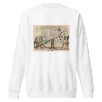 The poll by Thomas Rowlandson Sweatshirt