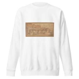 The coach inn by Thomas Rowlandson Sweatshirt