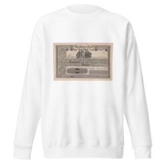 Blackburn Bank one pound note by Perkins & Heath Sweatshirt