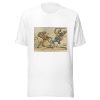 The beast as described in the Revelations, chap 13. Resembling Napoleon Buonaparte by Thomas Rowlandson T-Shirt