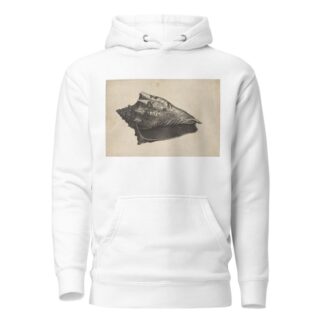 Shell; Hebrew Volute by Wenceslaus Hollar Hoodie