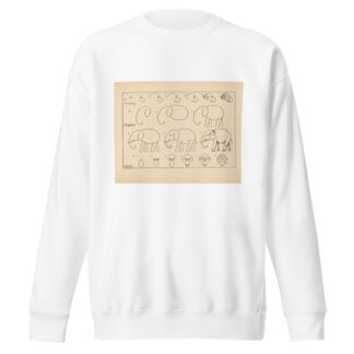 What to draw and how to draw it Pl.39 by Edwin George Lutz Sweatshirt