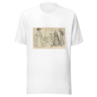 Studies in expression, the ‘chorus girl’s’ visit home by Charles Dana Gibson T-Shirt