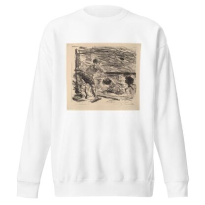The Bath House by Lovis Corinth Sweatshirt