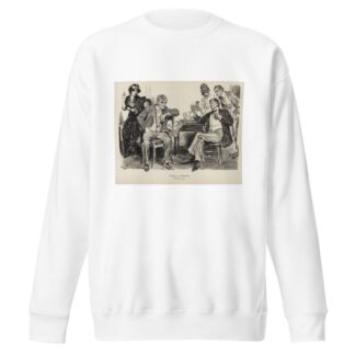 Studies in expression – Reading the play by Charles Dana Gibson Sweatshirt