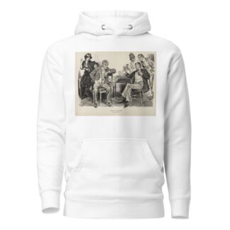 Studies in expression – Reading the play by Charles Dana Gibson Hoodie