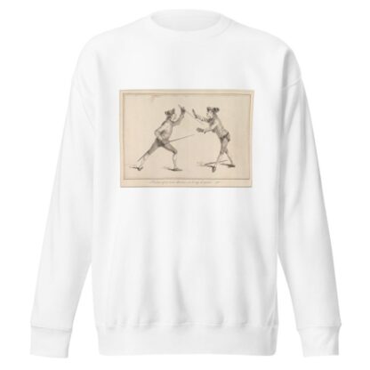 Position Aprés Avoir Desarmé sur le Coup de Quarte by James Gwin Sweatshirt